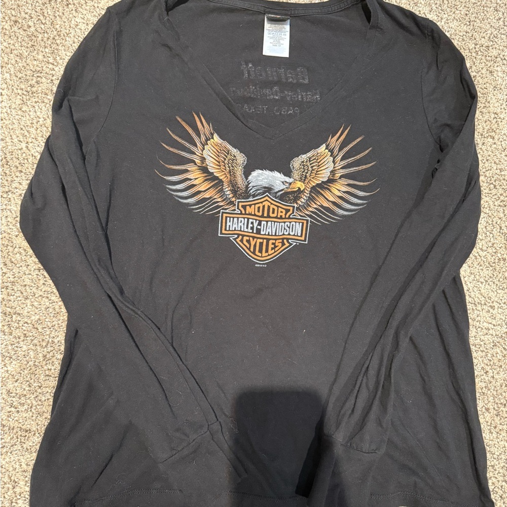 Harley-Davidson Black Long Sleeve Tee